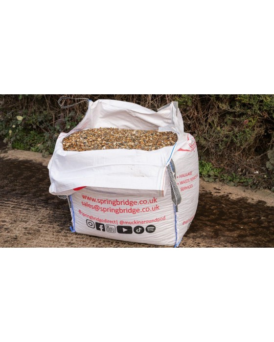 5 Standard 20mm Pea Shingle Bulk Bag Bundle