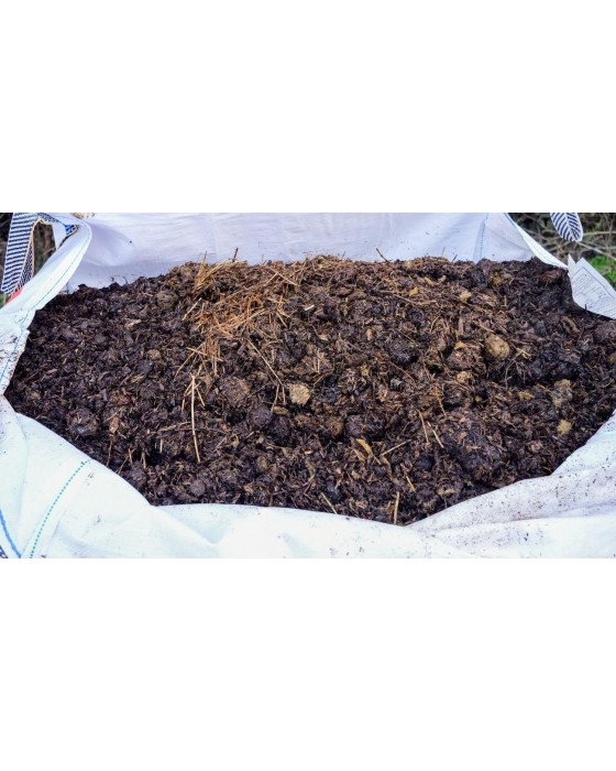  5 Standard Well Rotted Horse Manure Bulk Bag Bundle
