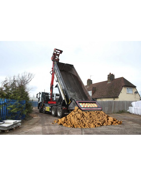 Building Sand 8-wheeler Loose Load