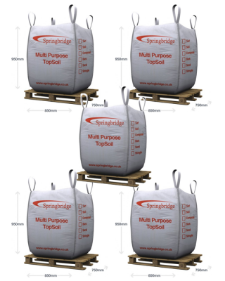 5 Standard Multi Purpose Topsoil Bag Bundle